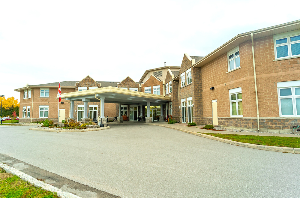 Entrance at Kawartha Lakes Retirement Residence in Bobcaygeon