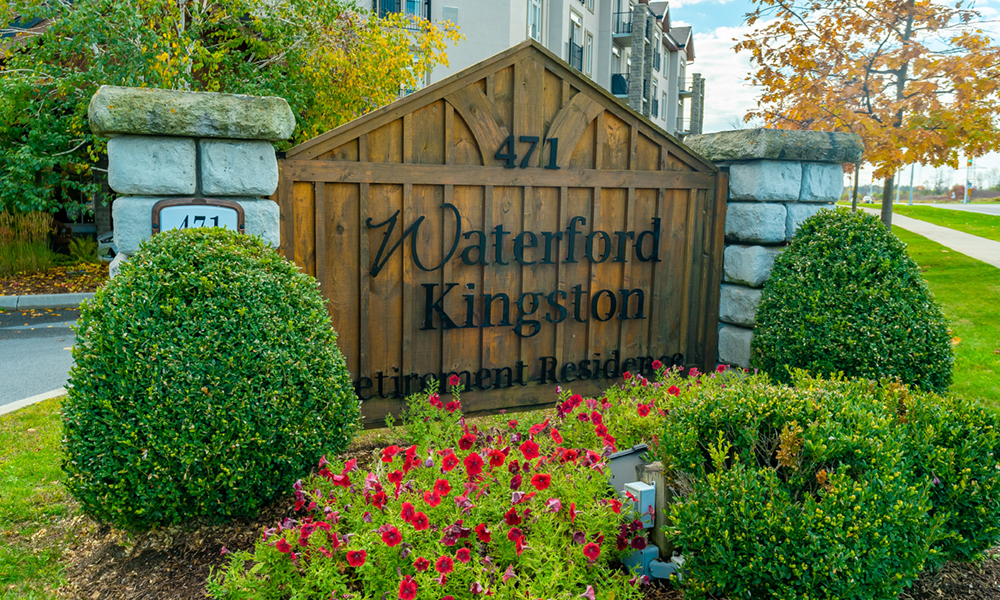 Waterford Kingston exterior signage