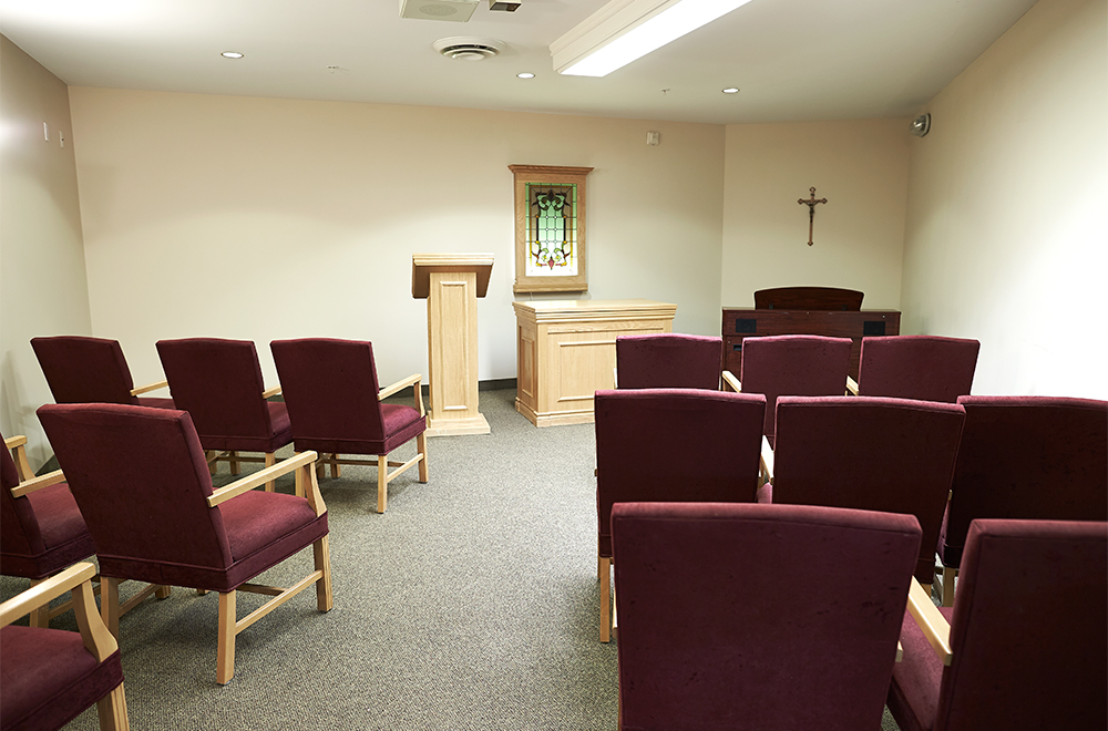 The chapel at Doon Village Retirement Residence in Kitchener