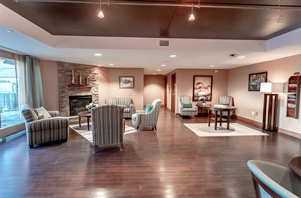 Common area at Royale Place Retirement Residence in Kingston