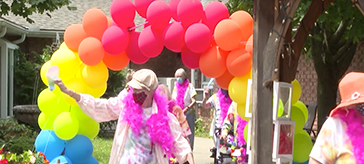 pride parade at Rosewood Retirement Residence