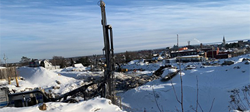 Work is continuing on the Northern Heights Care Community in North Bay at the former site of the St. Josephs General Hospital. Jennifer Hamilton-McCharles/The Nugget
