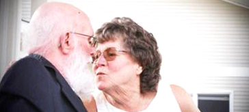 Keith and Pattie Laforge, who live side-by-side in Lake Country Lodge and Lake Country Manor, were married a third time this month.