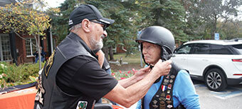 A joyful ride: Harley riders uplift seniors at Cedarvale Lodge in Keswick