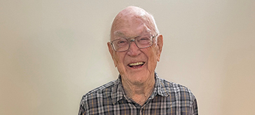 Canadian war veteran Lieut. Bill Robertson