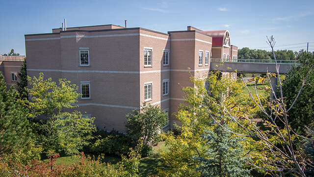 image of front entrance of Trillium Care Community in Kingston